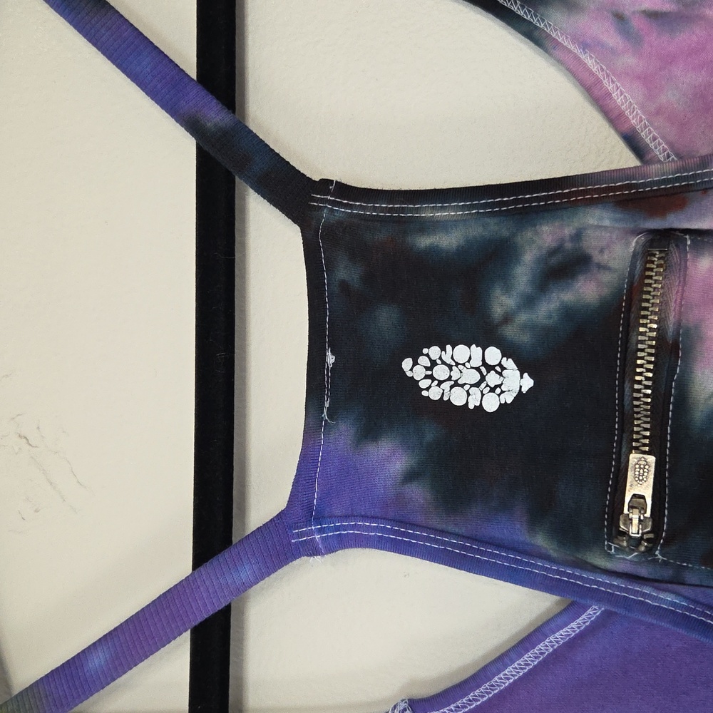 Free People Hot Shot Mini Dress TIE DYE - Picture 5 of 8